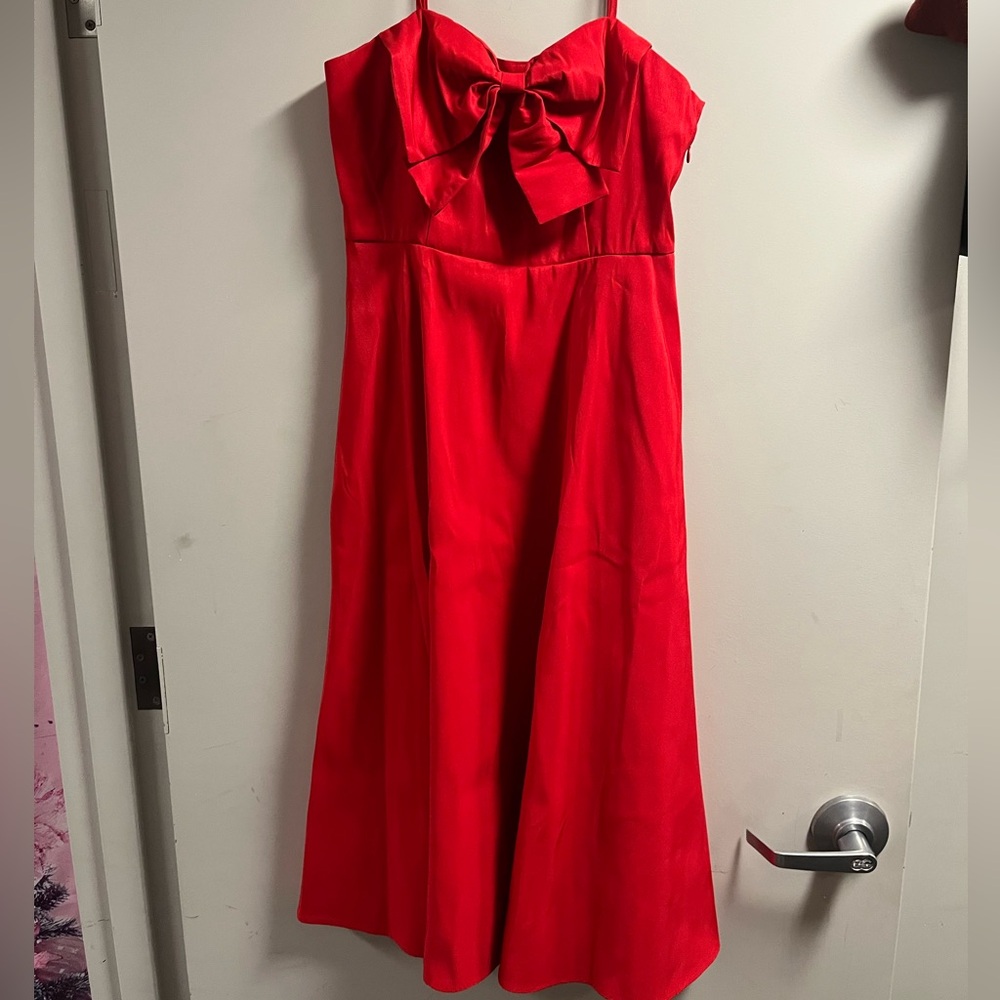 Red Bow Dress